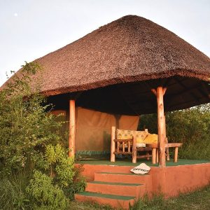 LEOPARD REST CAMP-LAKE MBURO NATIONAL PARK